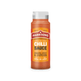 Harrisons Chilli Sauce 500ml bottle with smooth, spicy flavor, vegetarian, vegan, and gluten-free.