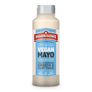 Harrisons Vegan Mayonnaise 1 litre bottle smooth and thick plant-based mayo with natural ingredients and gluten-free label