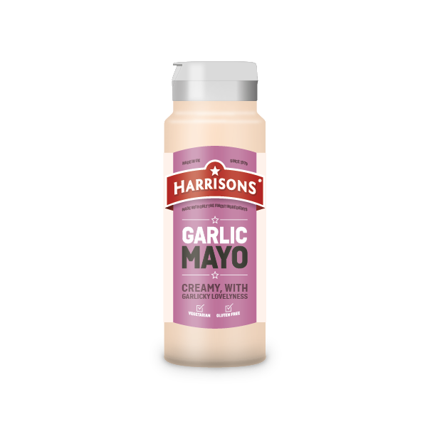 Garlic Mayonnaise 500ml Bottle (Case of 6)