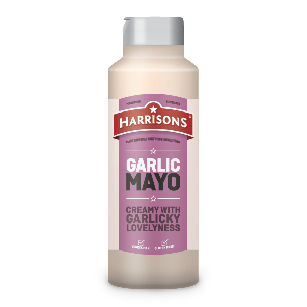 Garlic Mayonnaise 1 Litre Bottle (Case of 6)