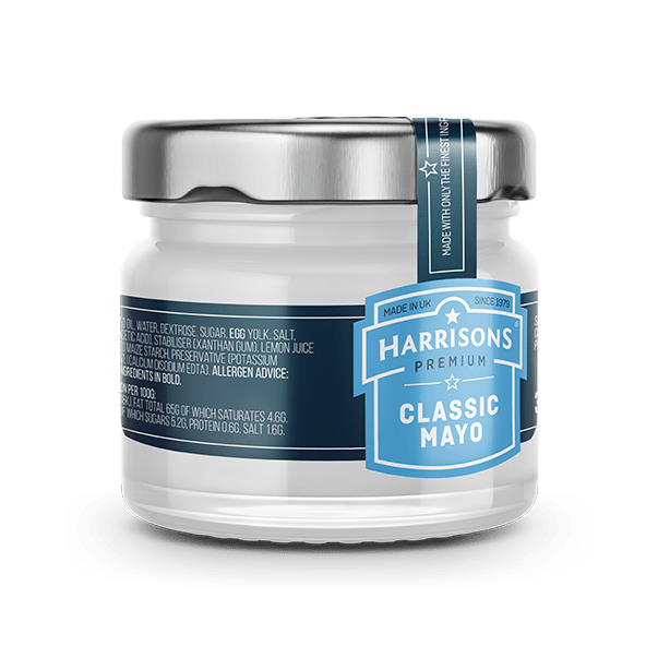 Mayonnaise mini jar | Classic Creamy Mayo | Harrisons Sauces