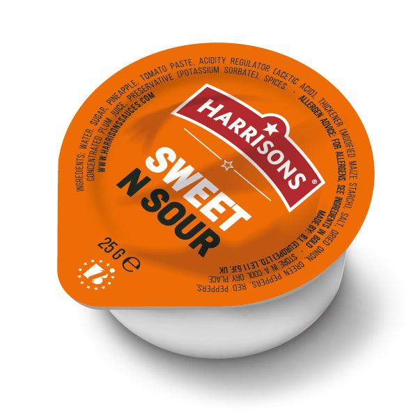 Sweet & Sour Sauce Dip (100 per case) - Harrisons Sauces