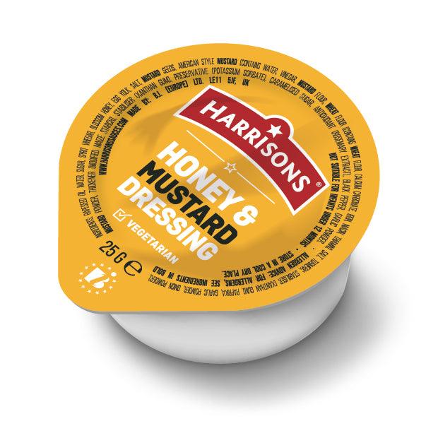 Honey & Mustard Dressing Dip (Case of 100) - Harrisons Sauces