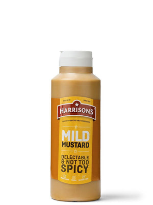 Mild Mustard 1 Litre Bottle (Case of 6) - Harrisons Sauces