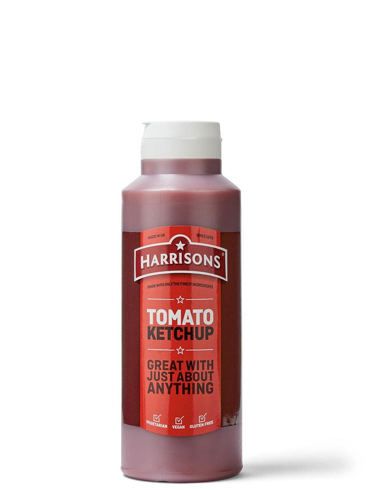 Tomato Ketchup 1 Litre Bottle (Case of 6) - Harrisons Sauces